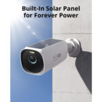 eufyCam S330 4K Solar Add-On Smart Security Camera CCTV 2 Pack - No Monthly Fees - Image 3
