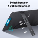 Anker C300X AC Portable Power Station 288Wh & 100W Anker Solix Foldable Solar Panel - Image 5