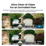eufyCam S330 4K Solar Security Camera CCTV 3 Pack with HomeBase 3 - No Monthly Fees - Image 3