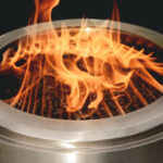 HerQs Blaze 50cm Wood Burning Stainless Steel Fire Pit Bundle - Image 3