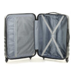 Rock Byron 3 Piece Hardside Luggage Set in Charcoal - Image 2