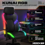 X Rocker Kunai RGB Gaming Chair with LED Lights - Image 3