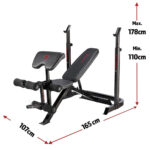 Marcy BE3000 Eclipse Weight Bench & Squat Rack - Image 3