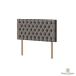 Pocket Spring Bed Company Florence Light Grey Fabric Headboard in 3 Sizes - Image 2