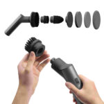 HOTO Cordless Spin Scrubber with 6 Brush Heads - Image 3