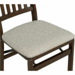 Stakmore Hardwood Upholstered Folding Chair - Image 4
