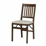 Stakmore Hardwood Upholstered Folding Chair - Image 5