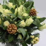 38 Stem Majestic White Christmas Bouquet - Image 9