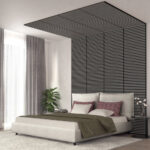 Artika Sonolok Acoustic Wall Panel Set in Dark Grey & Black, 4 Pack - Image 9