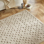 Concept Looms Priory Taupe Squares Rug in 4 Sizes - Image 6