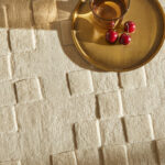 Concept Looms Priory Ivory Squares Rug in 4 Sizes - Image 9