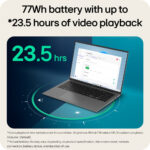 LG gram, Intel Core Ultra 7, 16GB RAM, 512GB SSD, 16 Inch Laptop, 16Z90T-G.AA75A11 - Image 4