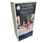 6ft (1.8m) Deer family Set of 3 with LED Lights - Image 4