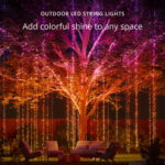 158ft (48m) Twinkly Generation II 600 App Controlled Multicolour + White Strings LED Lights - Image 2
