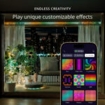 105 ft (32m) Twinkly 400 App Controlled Multicolour Strings LED Lights - Image 4