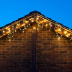 Lights4You 13ft (4m) 152 LED Warm White Outdoor Icicle Lights - Image 3