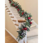 9 ft Pre-lit Christmas Artificial Garland With Twinkling LED Lights - Image 6