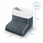 Beurer FW20 Cosy Electric Heated Foot Warmer, Taupe - Image 3