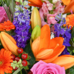 46 Stem Carnival Burst Flower Bouquet with Greetings Card - Image 2