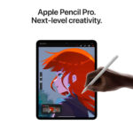 Apple iPad Pro 5th Gen 2024, 11 Inch, Nano-texture Glass WiFi&Cellular 2TB in Silver, MWRT3NF/A - Image 6