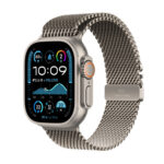 Apple Watch Ultra 2 GPS + Cellular, 49mm Titanium Case with Natural Titanium Milanese - Image 2