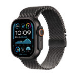 Apple Watch Ultra 2 GPS + Cellular, 49mm Titanium Case with Black Titanium Milanese - Image 2