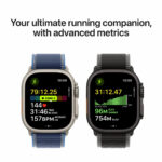 Apple Watch Ultra 3 GPS + Cellular, 49mm Titanium Case with Black Alpine Loop - Image 5