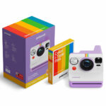 Polaroid Now Generation 3 Instant Camera with Colour Film Bundle - Purple