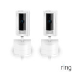 Ring Pan-Tilt Indoor Cam 2 Pack in White