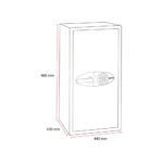 Phoenix 90 Litre Neptune HS1053E Security Safe with Electronic Lock Including Delivery and Positioning - Image 2
