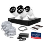 Swann 4K NVR 8 x Channel / 4 x NHD-ADVANXB Bullet Cameras with 1TB HDD SWNVK-8ADVANX4B-EU - Image 2