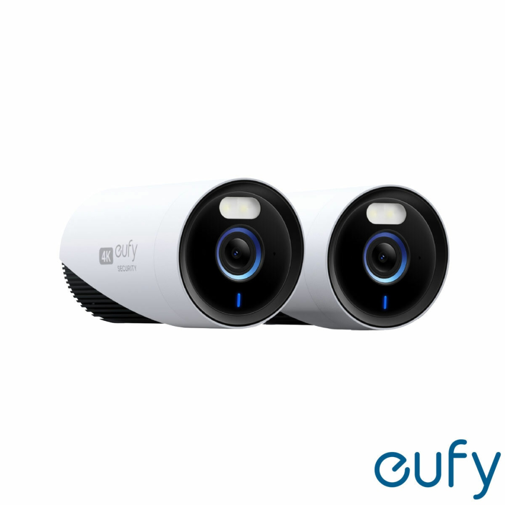eufyCam E330 (Professional) Add-On Camera 2 Pack (No Homebase Included) – No Monthly Fees