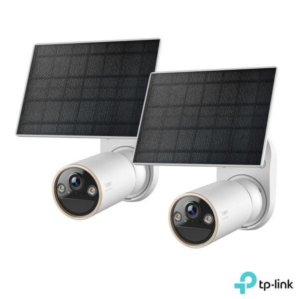 TP-Link Tapo C460KIT 4K 8MP Solar-Powered Security Camera Kit - 2 Pack