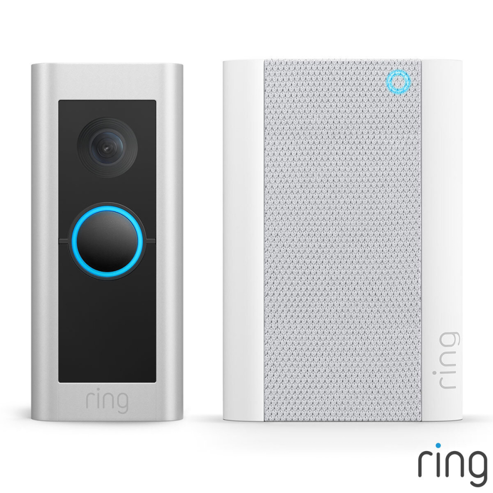 Ring Video Doorbell Pro 2 with Chime Pro (Plug-in)