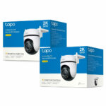 TP-Link Tapo C520WS 2K 4MP Outdoor Pan/Tilt Security Wi-Fi Camera -2 Pack - Image 2