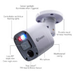 Swann 2 x 2K Bullet Add on Camera SWPRO-2KMQBPK2-EU - Image 4