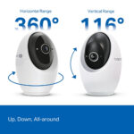 TP-Link Tapo C260 4K Wi-fi PTZ Security Camera - 2 Pack - Image 3