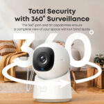 eufy C220 2K Pan-Tilt Smart Indoor Camera 3 Pack - No Monthly Fees - Image 4