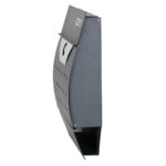 Phoenix Estilo Front Loading Letter Box MB0122KA in Graphite Grey with Key Lock - Image 4
