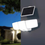 Lutec Solar Hybrid Security LED Flood Light