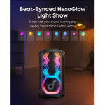 Soundcore Rave 3S AI Party Speaker with 2 Wireless Microphones - Image 6
