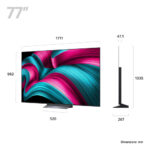 LG OLED77C55LA.AEK 77 Inch OLED 4K Ultra HD Smart TV - Image 2
