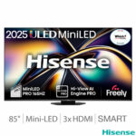 Hisense 85U8QTUK 85 Inch Mini LED HD Smart TV