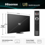 Hisense 75U8QTUK 75 Inch Mini LED HD Smart TV - Image 2
