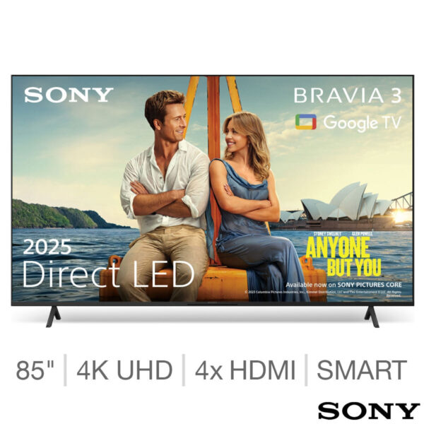 Sony Bravia 3 K85S38BP 85 inch 4K Ultras HD Smart TV