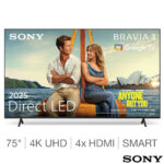 Sony Bravia 3 K75S38BP 75 inch 4K Ultras HD Smart TV