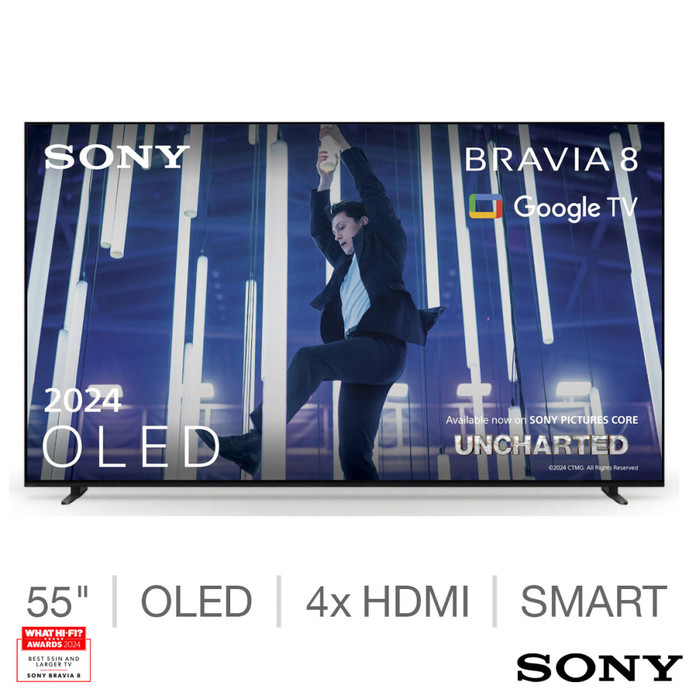 Sony Bravia 8 K55XR80U 55 Inch 4K OLED Smart Google TV