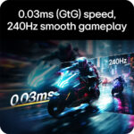 LG UltraGear 34 Inch WQHD 240Hz OLED Gaming Monitor, 34GX900A-B - Image 9