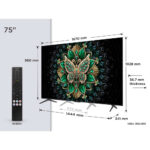TCL 75C6K 75 Inch Mini LED Smart TV - Image 2