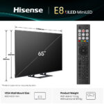 Hisense 65E8QTUK 65 Inch Mini LED HD Smart TV - Image 2